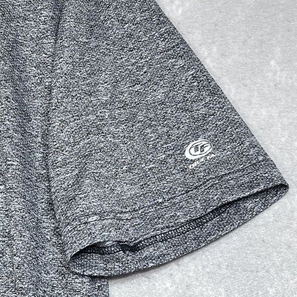 Miami Marlins Polo Shirt Mens XL Gray Short Sleeve Casual Stretch MLB Baseball - Picture 5 of 13